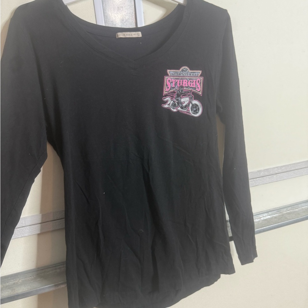 Active Basic Charcoal Long Sleeve Tee - image 7